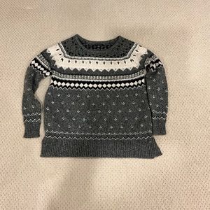 American Eagle Sweater - Grey & Cream